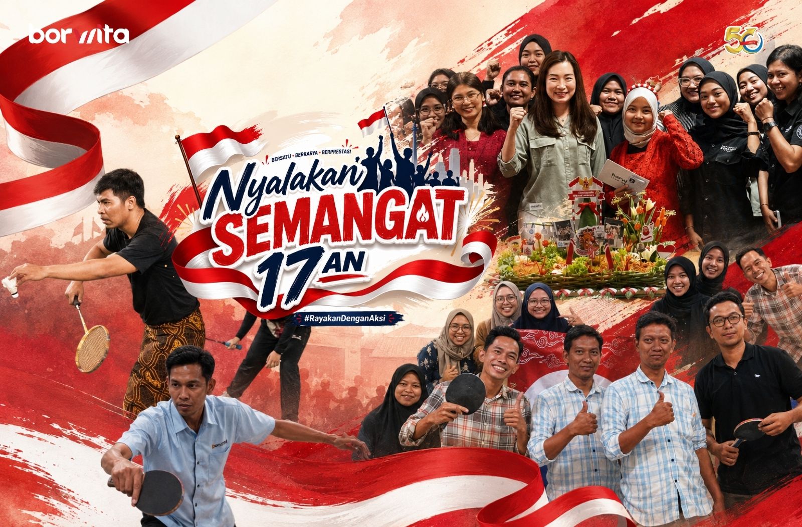 Celebrating August 17 Together at Borwita