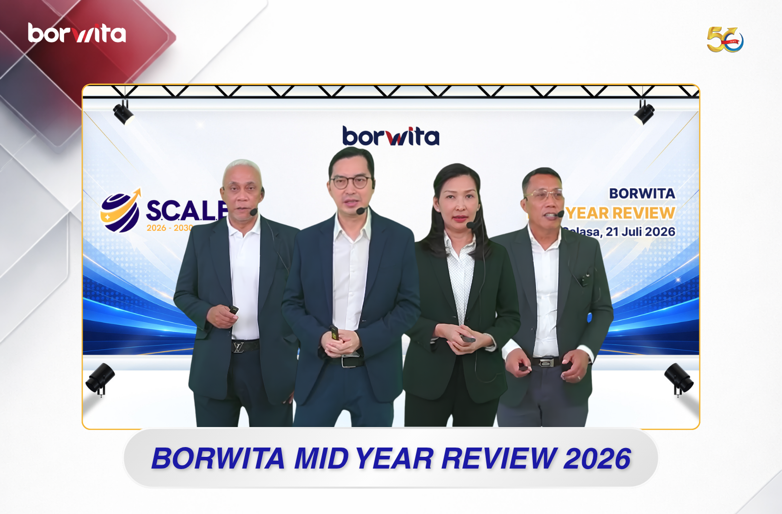 Borwita Mid Year Review 2026:  SCALE UP!