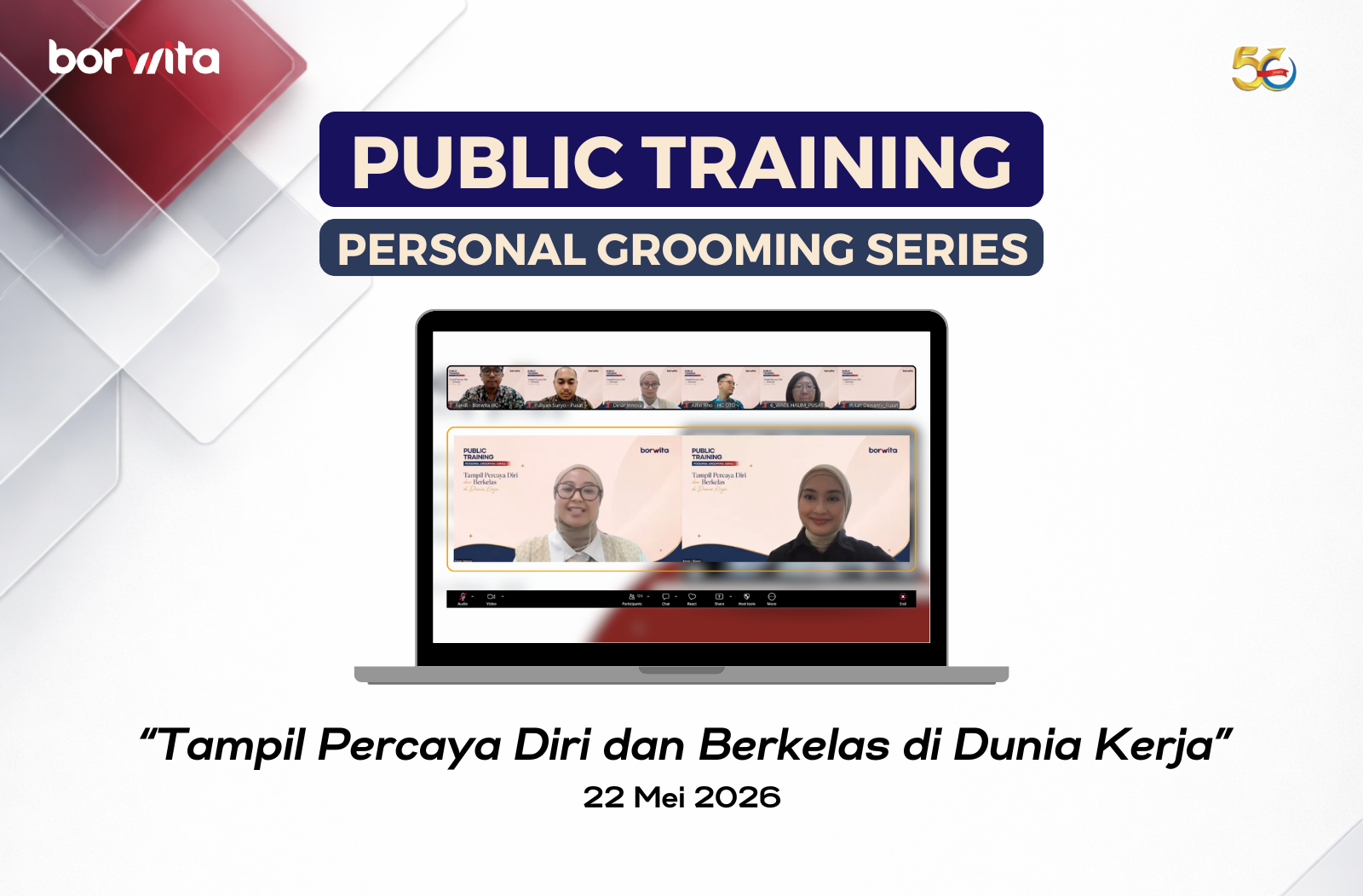 Personal Grooming in the Workplace: Building Confidence and Professionalism through Borwita Public Training