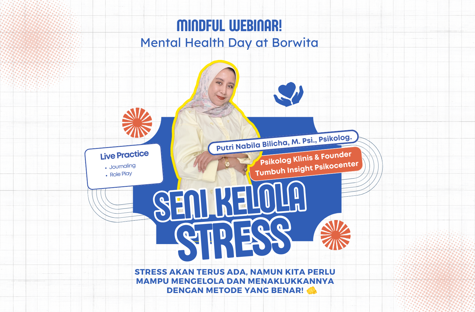 Stress Management Webinar: Mental Health Day at Borwita